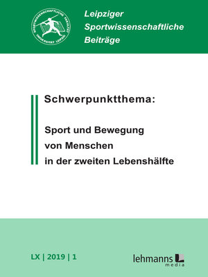 cover image of Leipziger Sportwissenschaftliche Beiträge